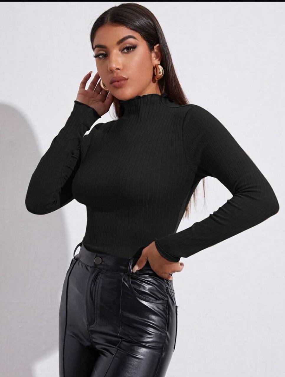 بلوز یقه ایستاده کبریتی